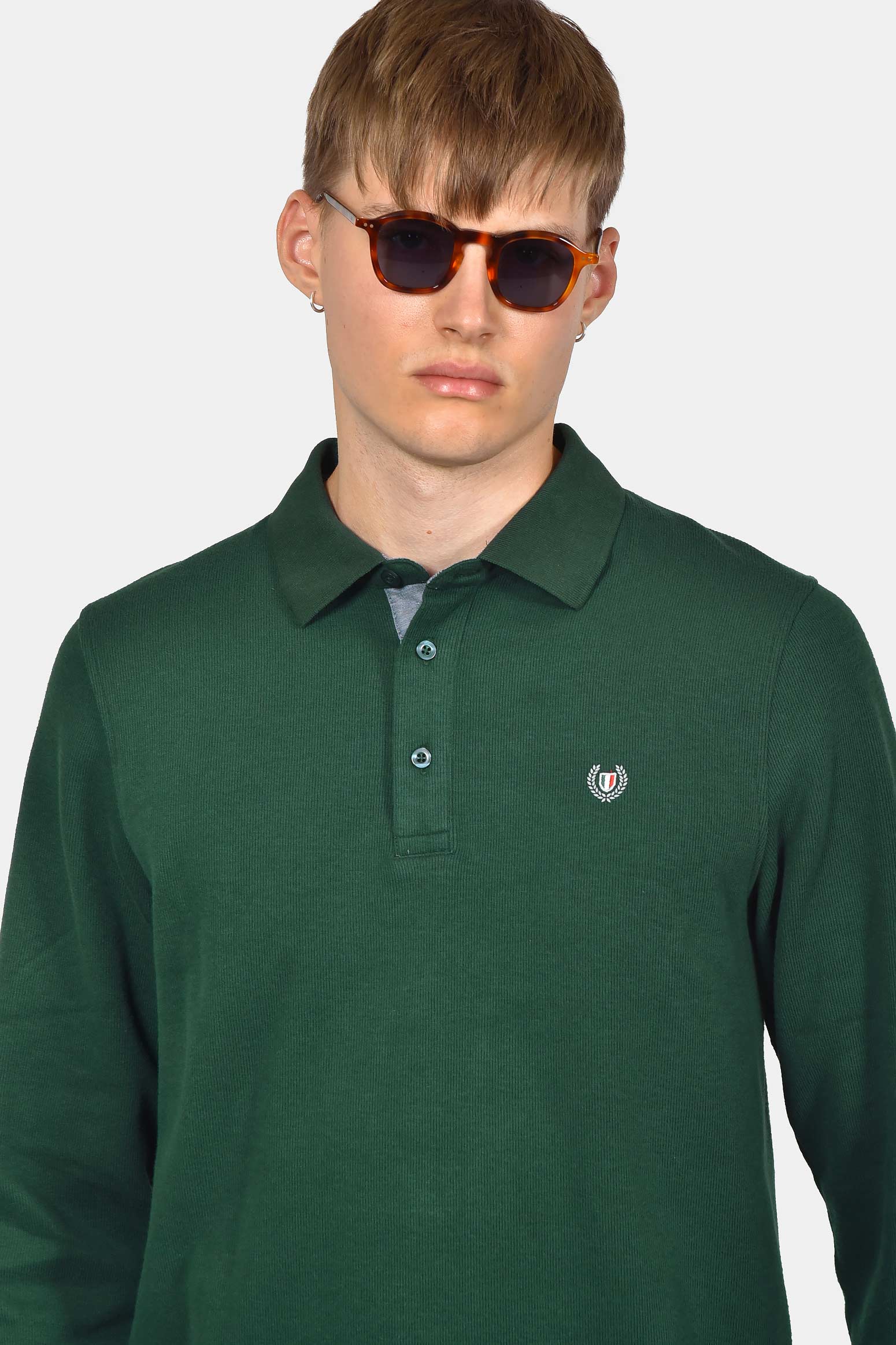 ανδρικό-φούτερ-με-γιακά-polo-normal-fit