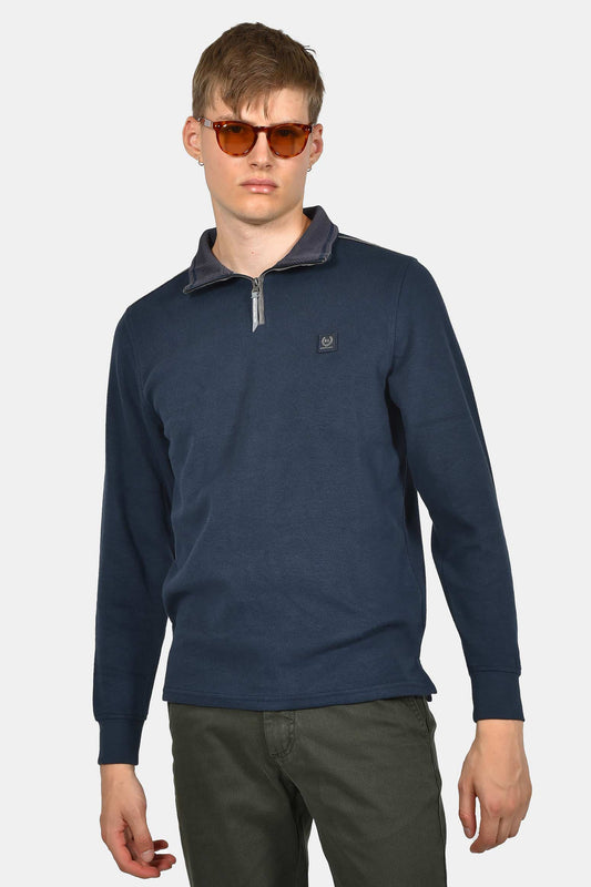 ανδρικό-φούτερ-half-zip-normal-fit-με-μοντέρνο-γιακά