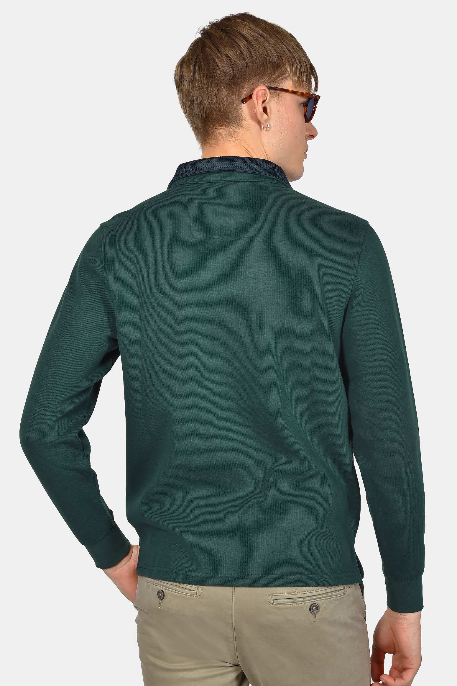 ανδρικό-φούτερ-half-zip-normal-fit-με-μοντέρνο-γιακά