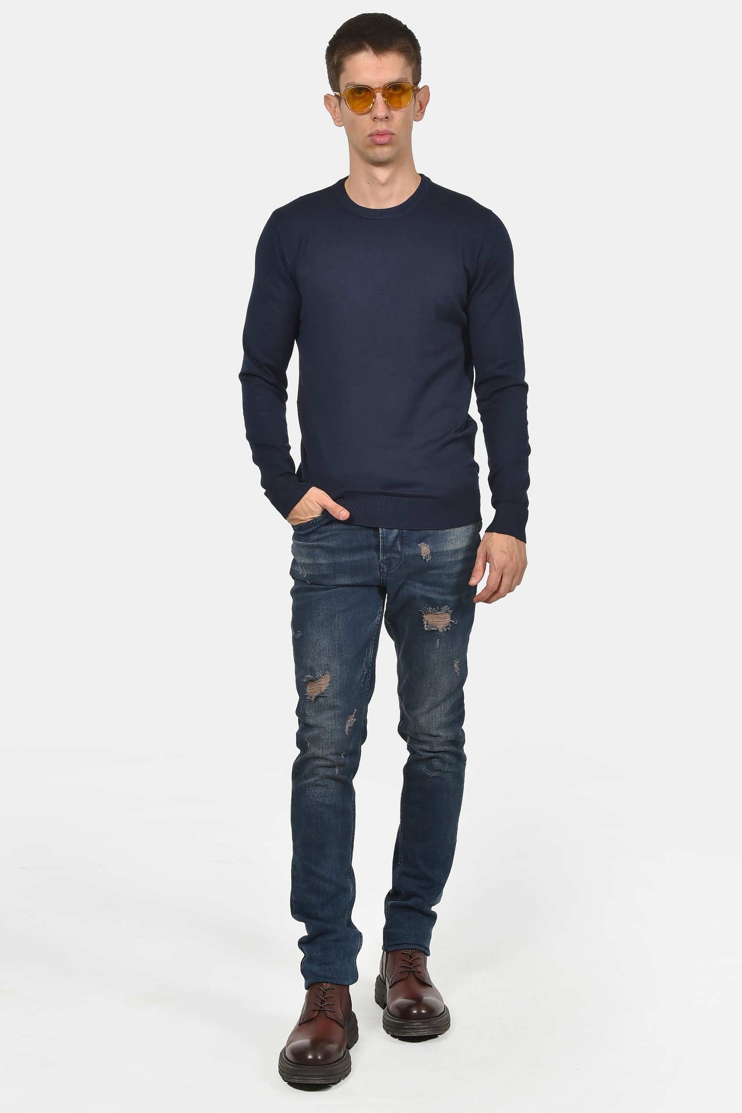 ανδρικό-πουλόβερ-100%-βαμβάκι