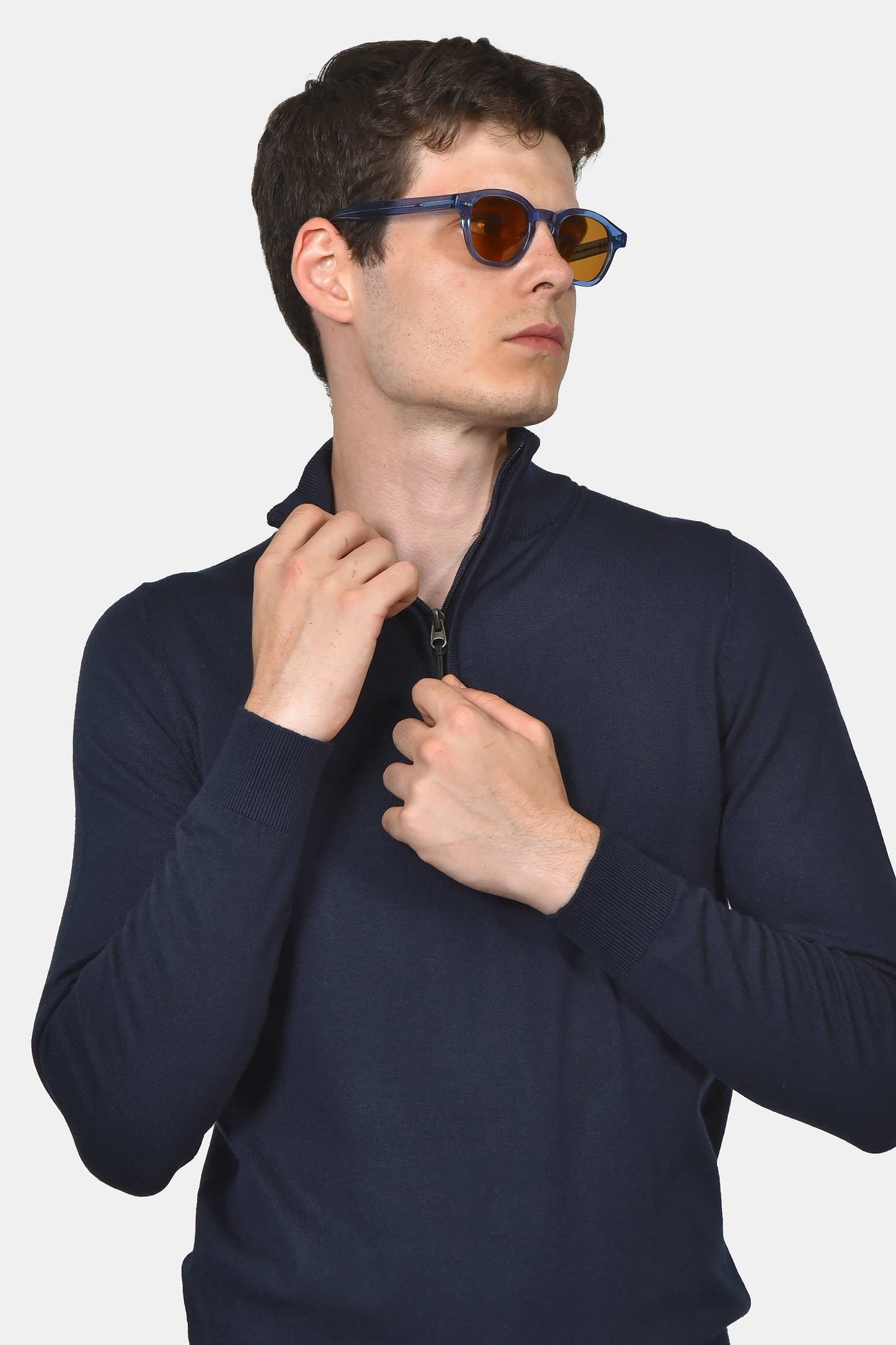 ανδρικό-πλεκτό-half-zip-normal-fit-100%-βαμβάκι