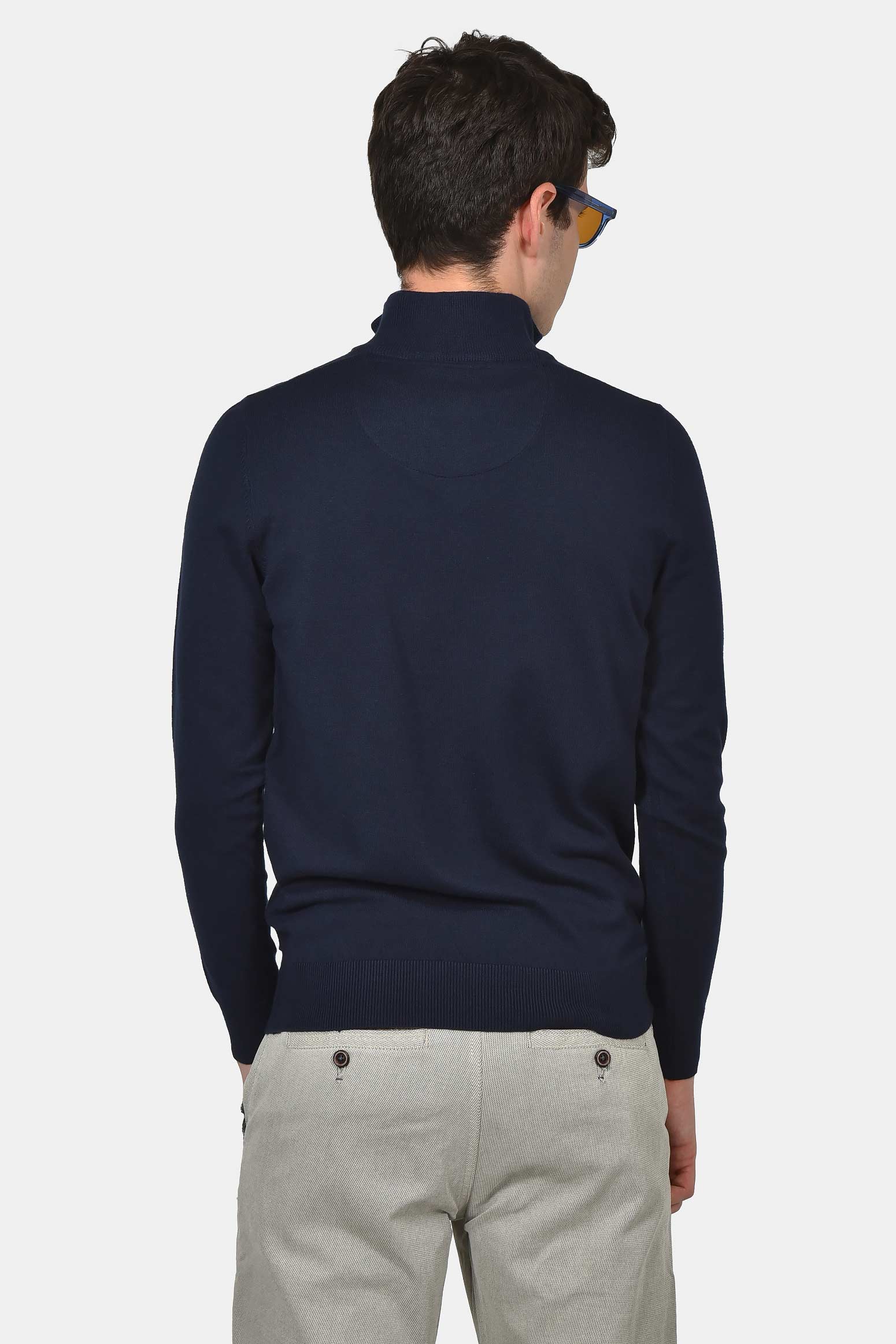 ανδρικό-πλεκτό-half-zip-normal-fit-100%-βαμβάκι