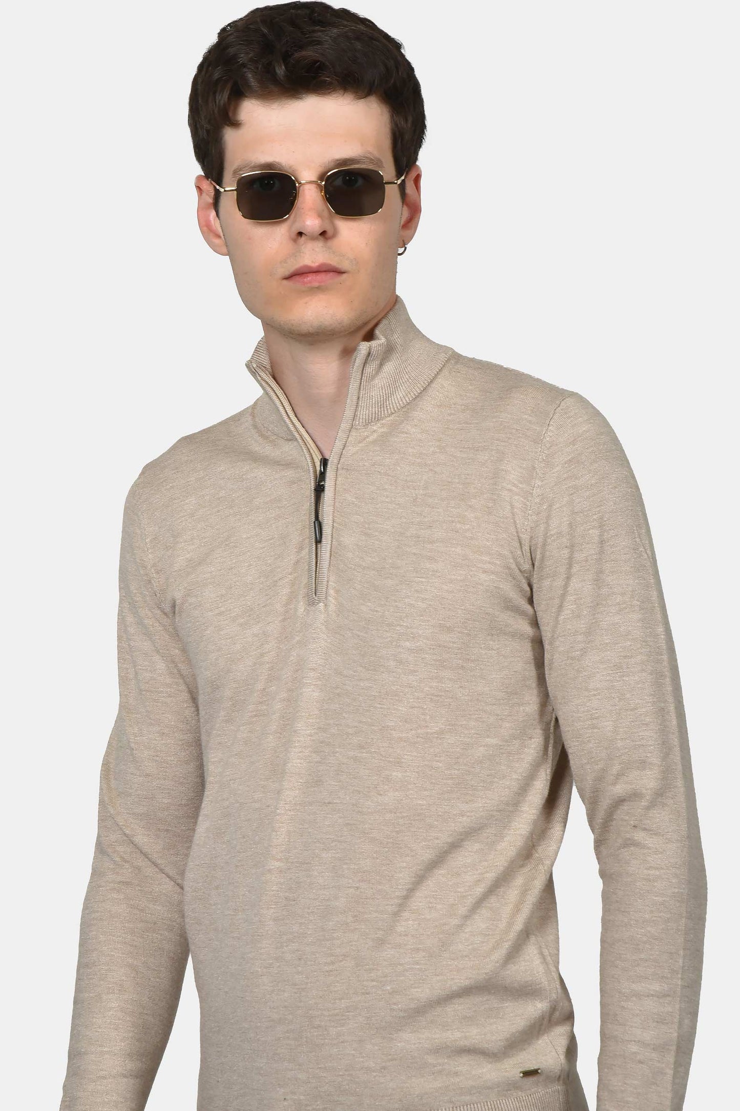 ανδρικό-πλεκτό-half-zip-normal-fit-100%-βαμβάκι