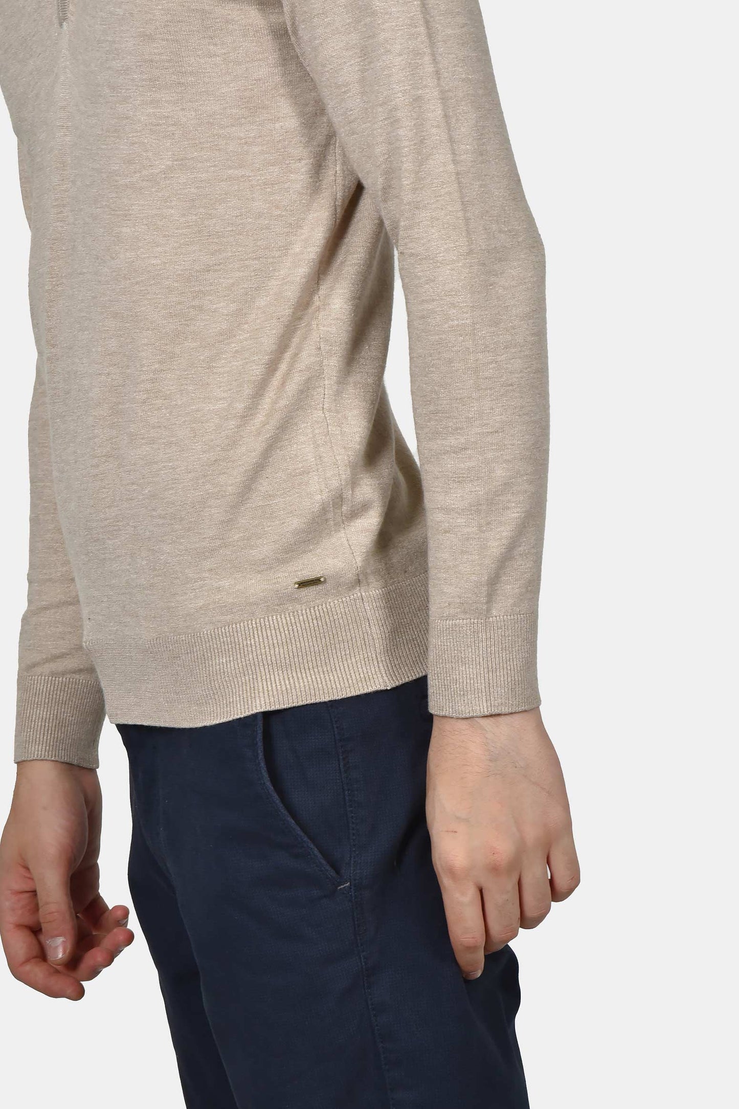 ανδρικό-πλεκτό-half-zip-normal-fit-100%-βαμβάκι