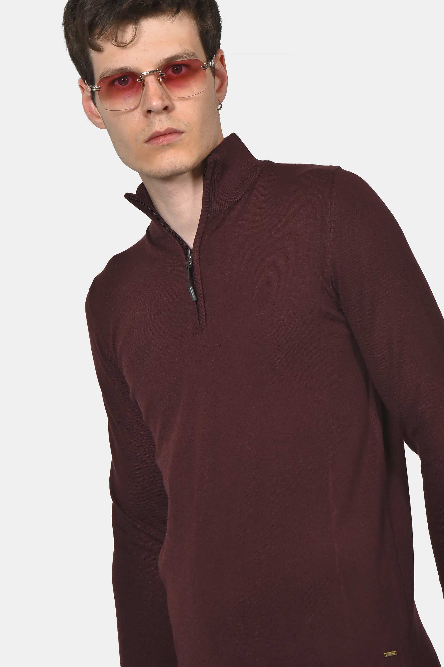 ανδρικό-πλεκτό-half-zip-normal-fit-100%-βαμβάκι