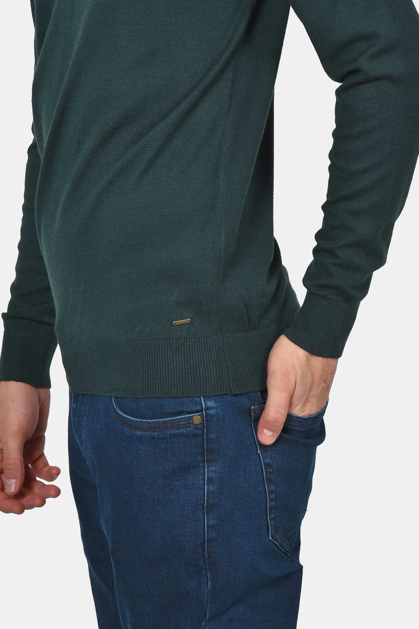 ανδρικό-πλεκτό-half-zip-normal-fit-100%-βαμβάκι