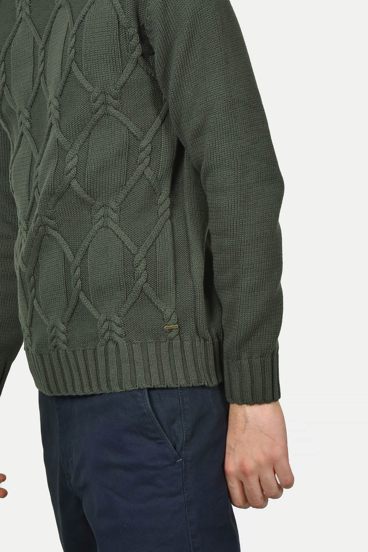 ανδρικό-βαμβακερό-ζιβάγκο-με-σχέδιο-πλεξούδα