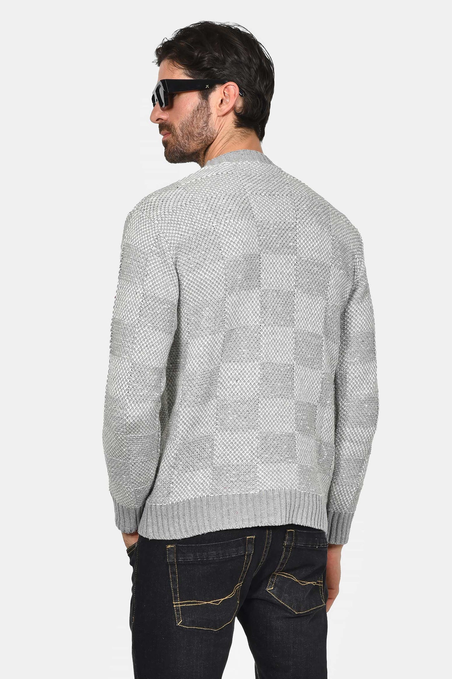 ανδρικό-πουλόβερ-με-σχέδιο-σκακιέρα