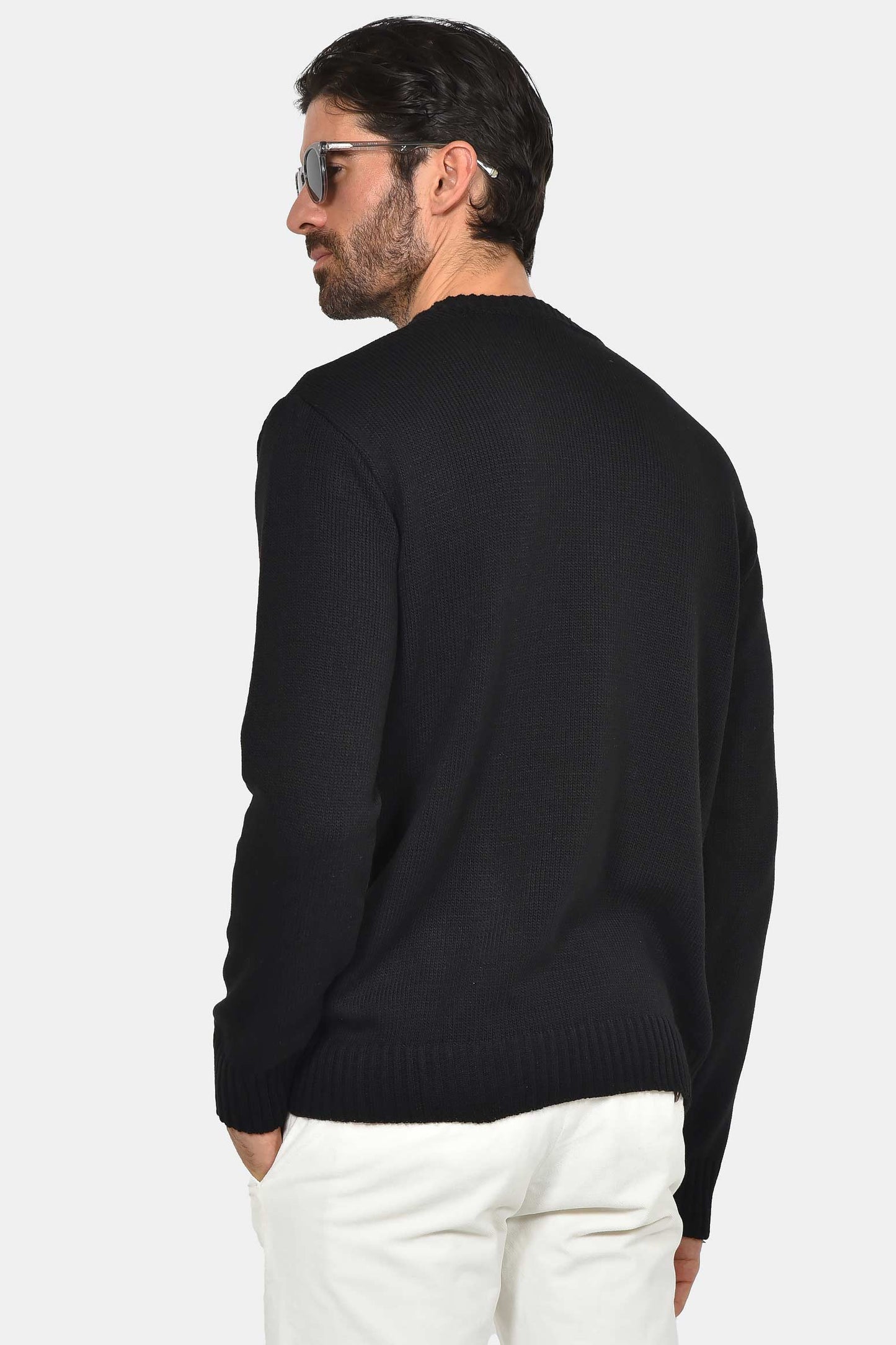 ανδρικό-πουλόβερ-με-σχέδιο-σκακιέρα-normal-fit