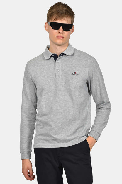 ανδρική-μακρυμάνικη-μπλούζα-με-γιακά-polo-normal-fit-100%-βαμβάκι