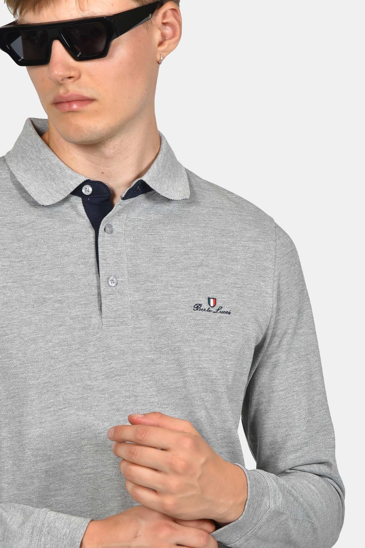 ανδρική-μακρυμάνικη-μπλούζα-με-γιακά-polo-normal-fit-100%-βαμβάκι