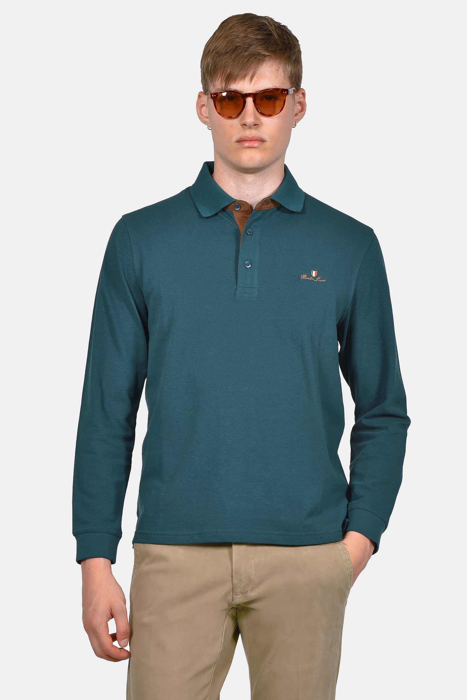 ανδρική-μακρυμάνικη-μπλούζα-με-γιακά-polo-normal-fit-100%-βαμβάκι