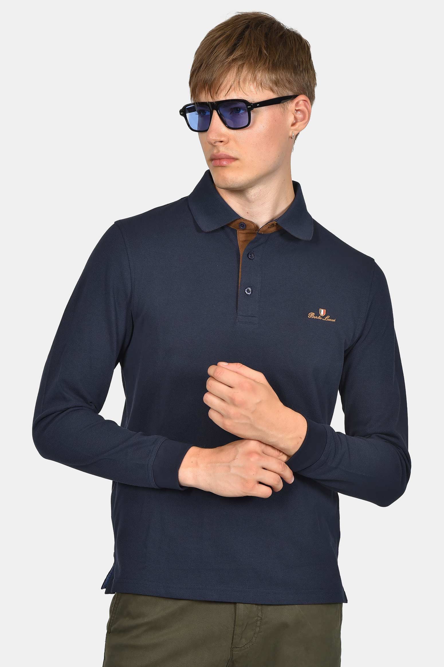 ανδρική-μακρυμάνικη-μπλούζα-με-γιακά-polo-normal-fit-100%-βαμβάκι