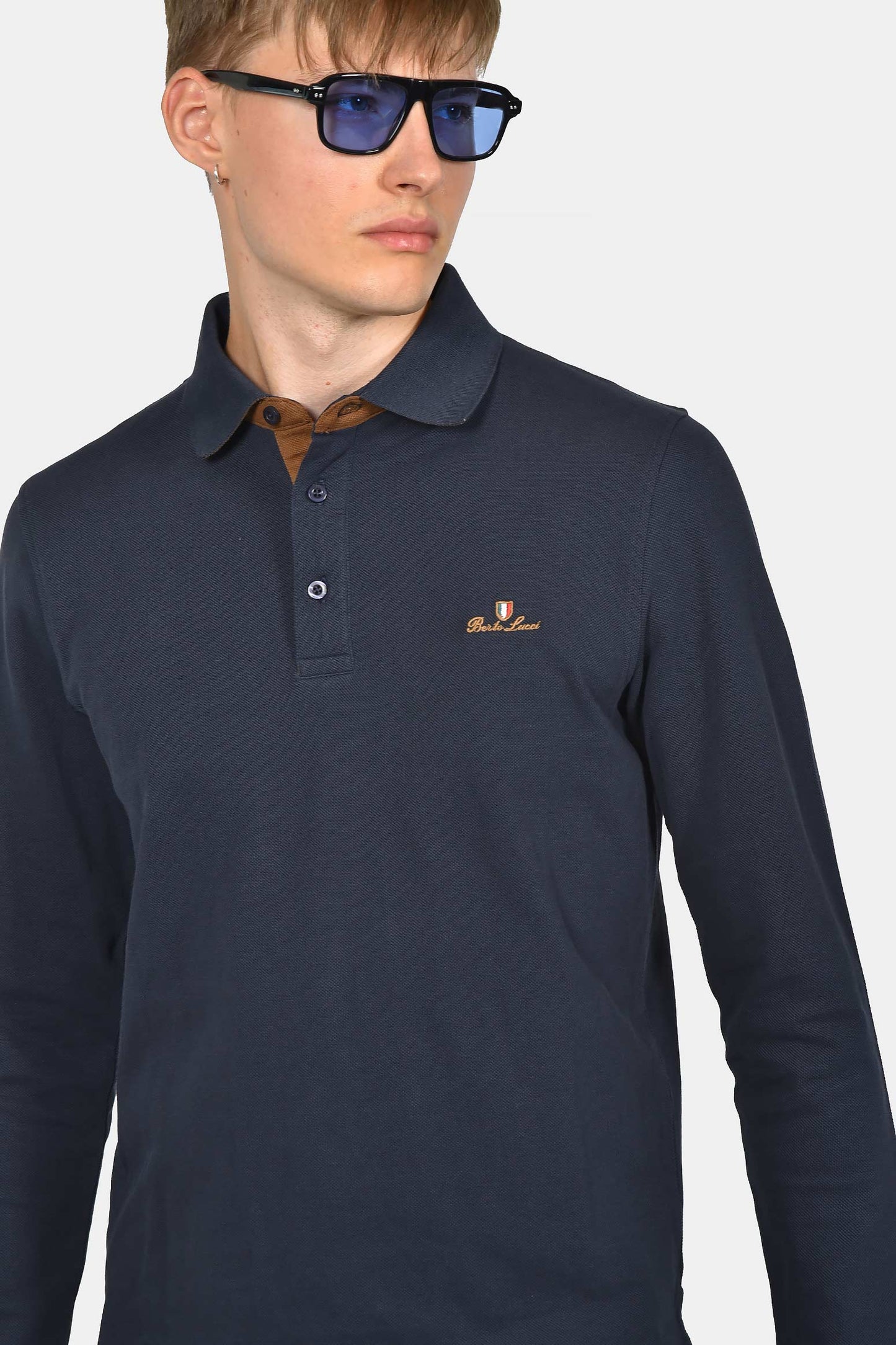 ανδρική-μακρυμάνικη-μπλούζα-με-γιακά-polo-normal-fit-100%-βαμβάκι