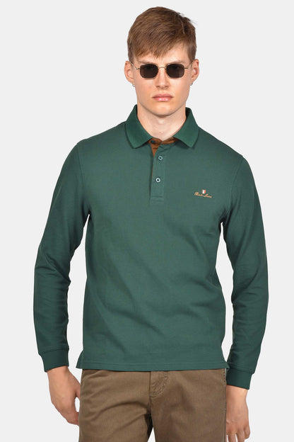 ανδρική-μακρυμάνικη-μπλούζα-με-γιακά-polo-normal-fit-100%-βαμβάκι