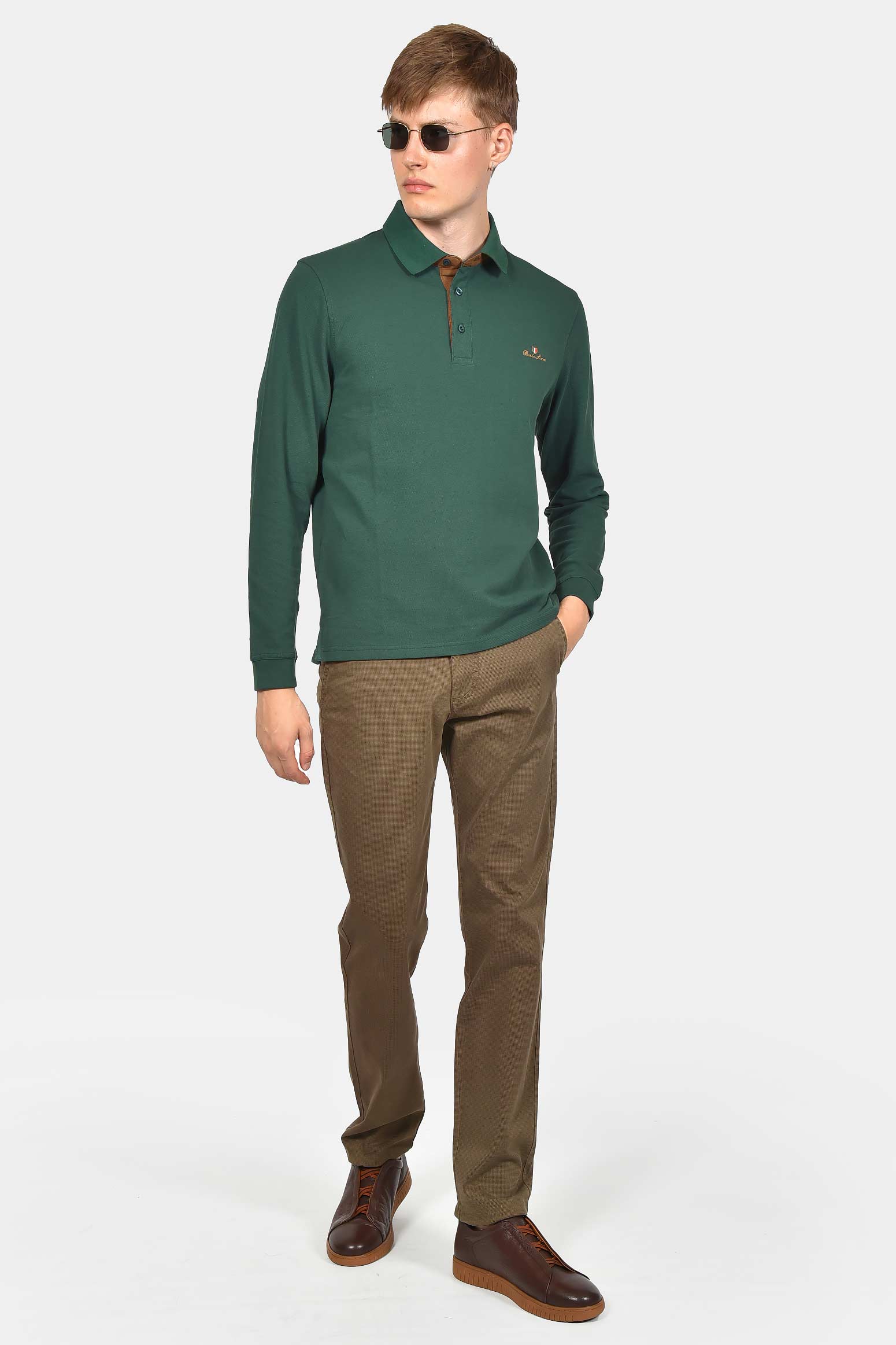 ανδρική-μακρυμάνικη-μπλούζα-με-γιακά-polo-normal-fit-100%-βαμβάκι