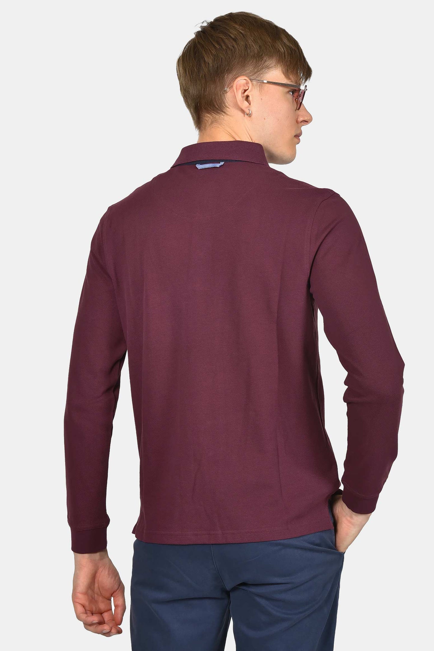 ανδρική-μακρυμάνικη-μπλούζα-με-γιακά-polo-normal-fit-100%-βαμβάκι