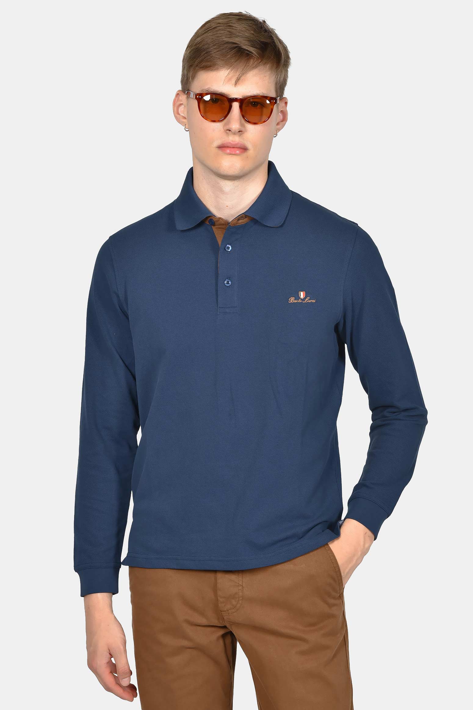 ανδρική-μακρυμάνικη-μπλούζα-με-γιακά-polo-normal-fit-100%-βαμβάκι