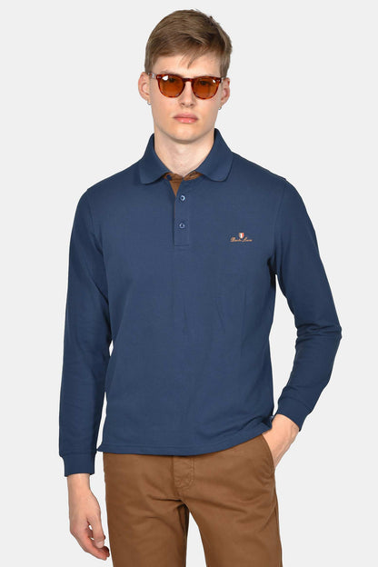 ανδρική-μακρυμάνικη-μπλούζα-με-γιακά-polo-normal-fit-100%-βαμβάκι