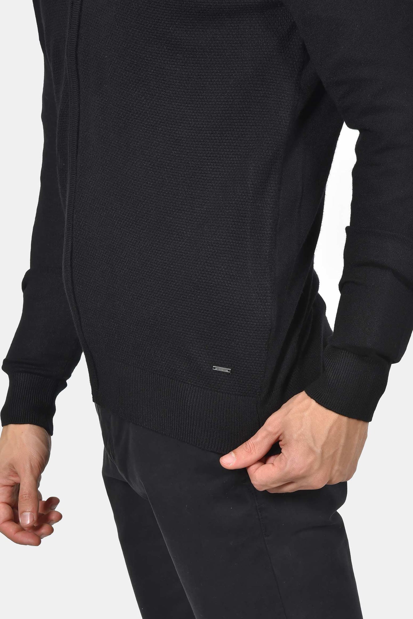 ανδρική-βαμβακερή-ζακέτα-με-φερμουάρ-και-πλαϊνές-τσέπες