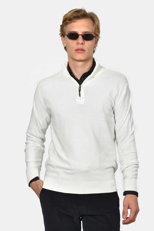 ανδρικό-half-zip-100%-βαμβάκι-με-ριγέ-σχέδιο