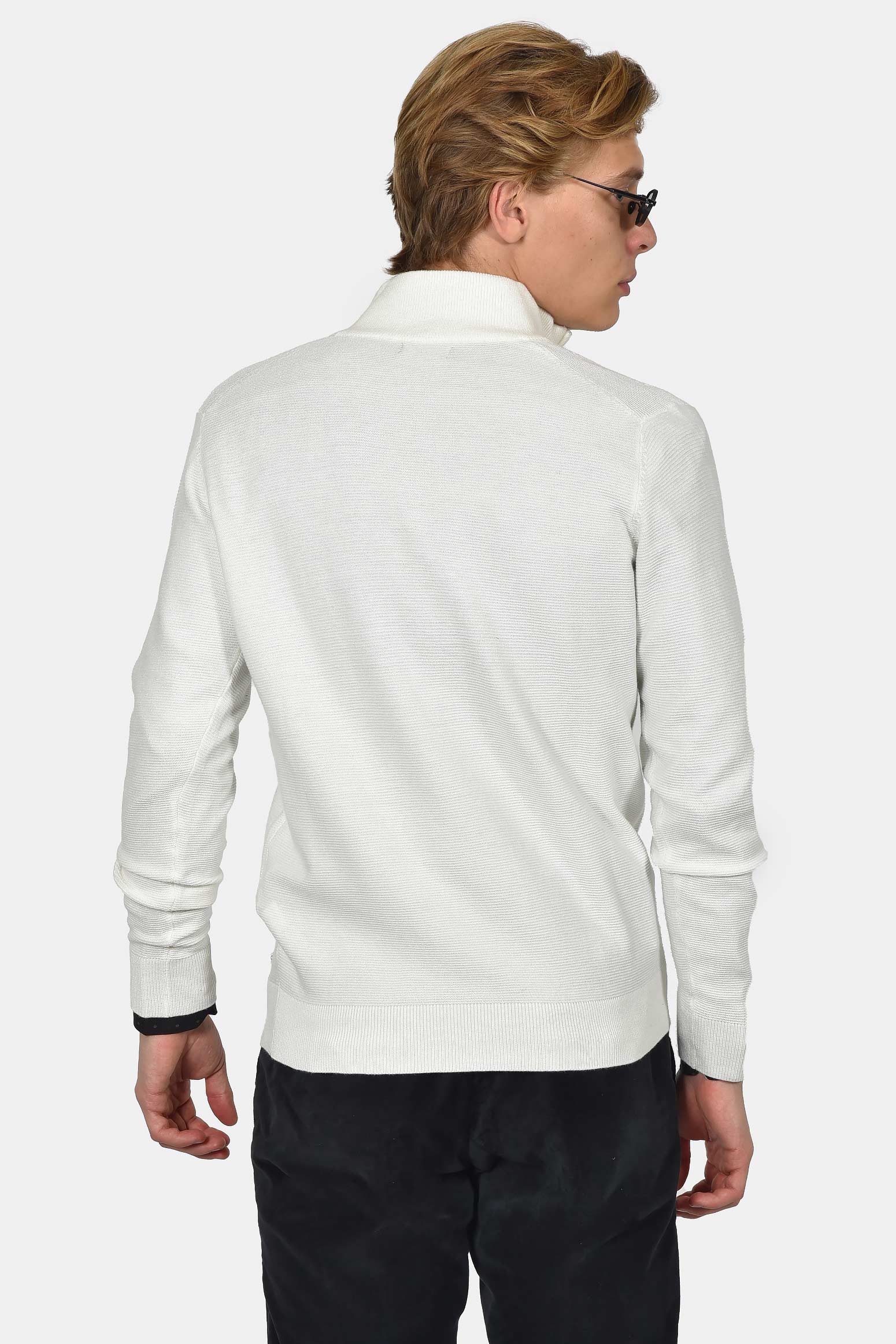 ανδρικό-half-zip-100%-βαμβάκι-με-ριγέ-σχέδιο