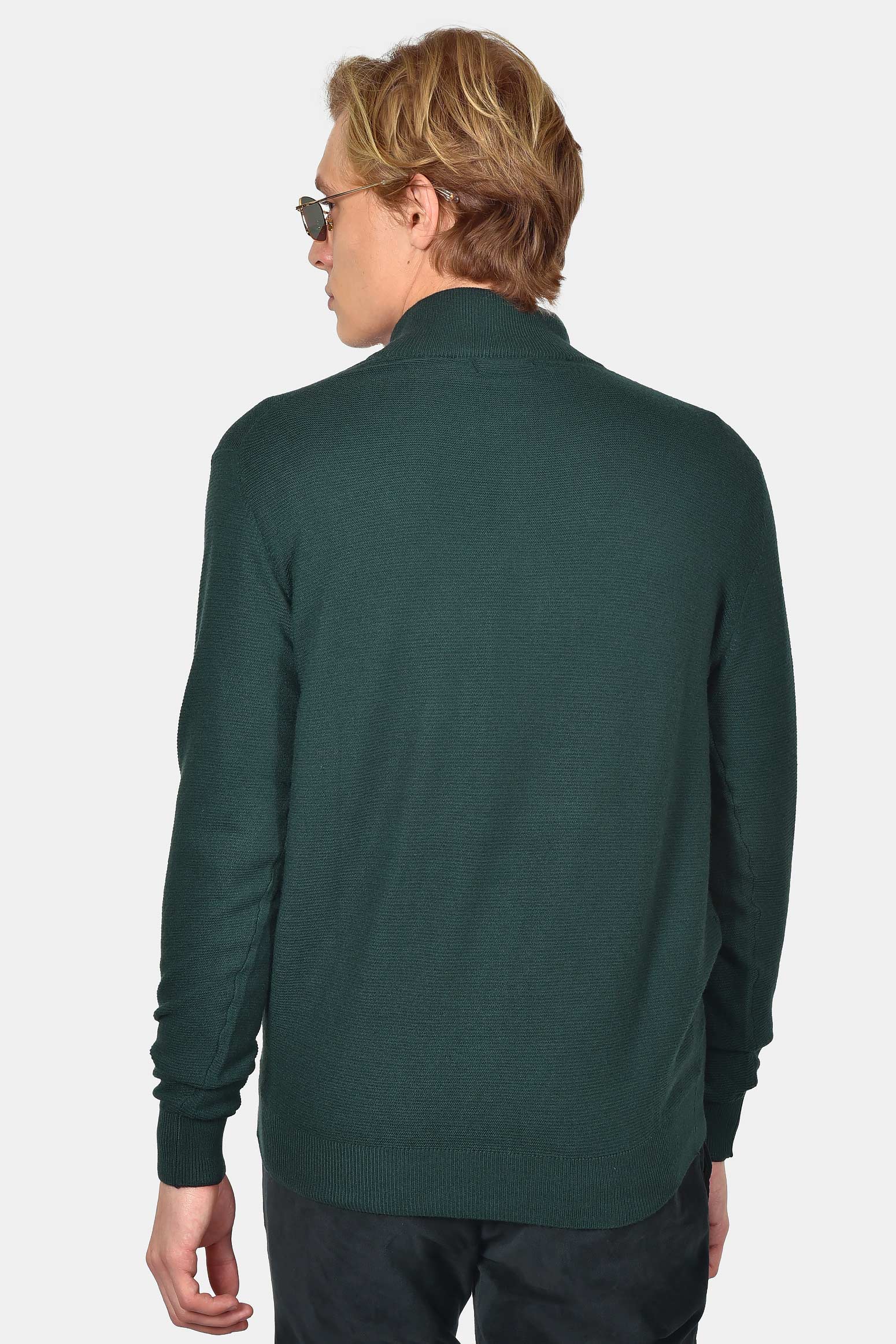 ανδρικό-half-zip-100%-βαμβάκι-με-ριγέ-σχέδιο