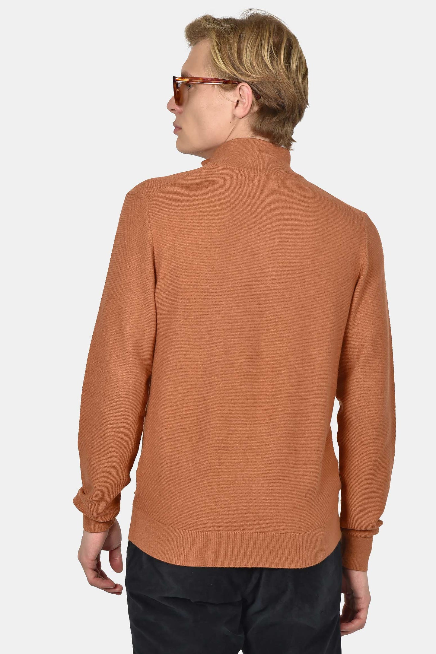 ανδρικό-half-zip-100%-βαμβάκι-με-ριγέ-σχέδιο