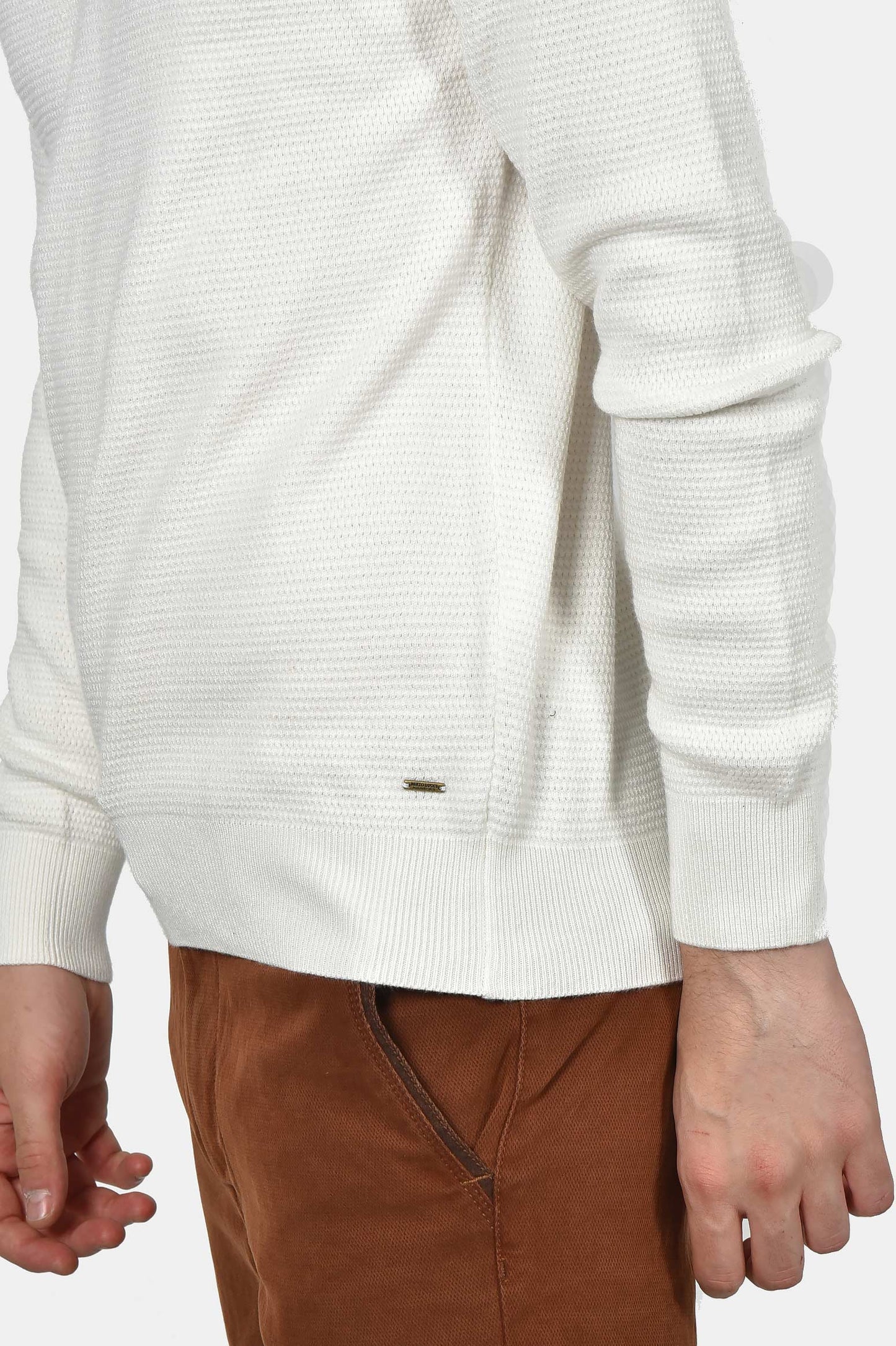 ανδρικό-πλεκτό-half-zip-100-βαμβάκι-normal-fit