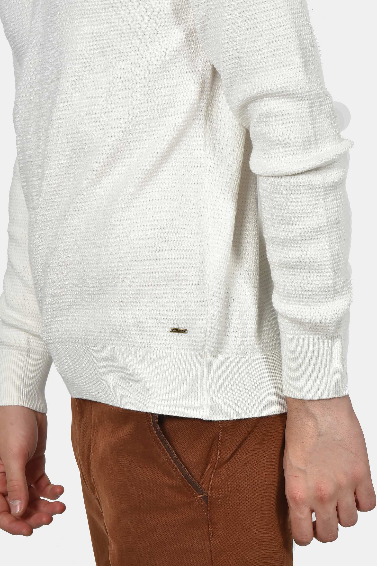 ανδρικό-πλεκτό-half-zip-100-βαμβάκι-normal-fit