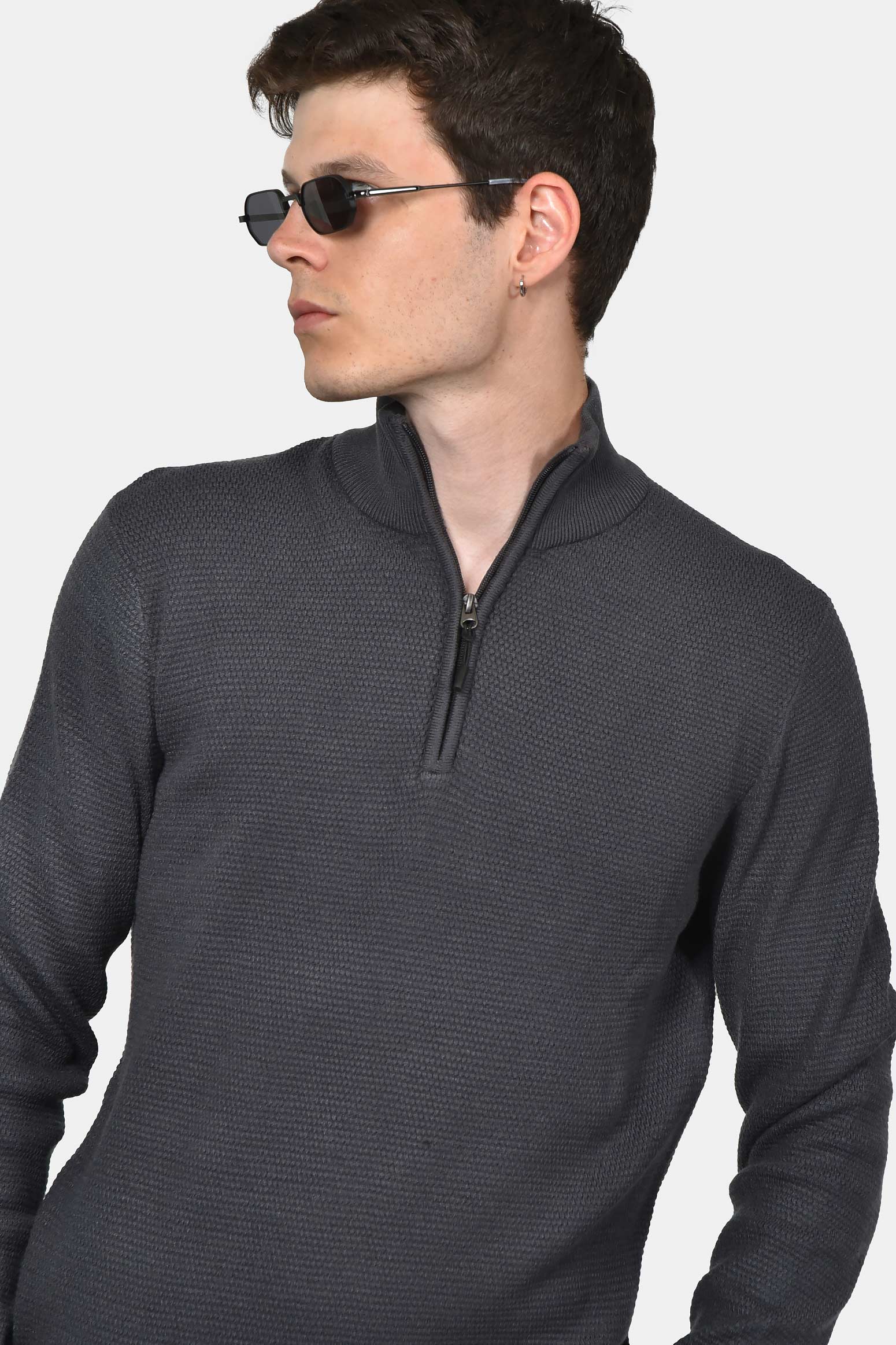 ανδρικό-πλεκτό-half-zip-100-βαμβάκι-normal-fit