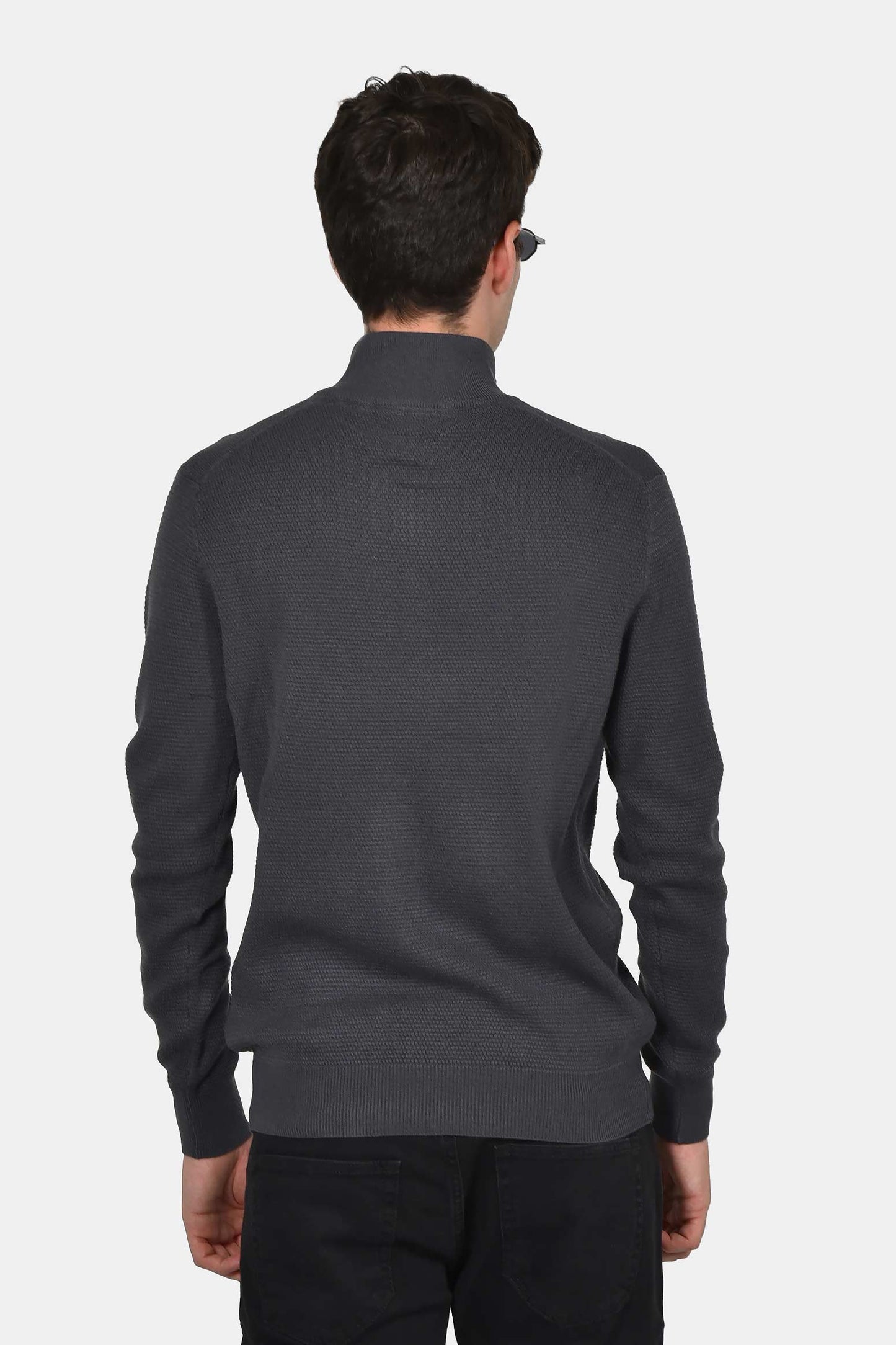 ανδρικό-πλεκτό-half-zip-100-βαμβάκι-normal-fit