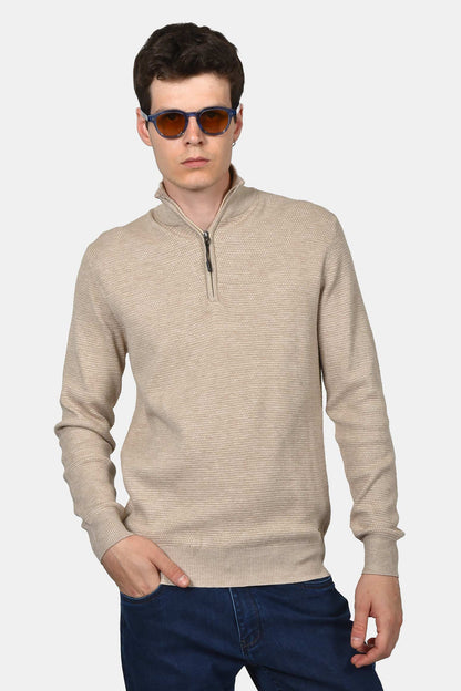 ανδρικό-πλεκτό-half-zip-100-βαμβάκι-normal-fit