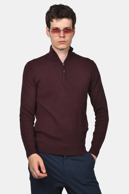 ανδρικό-πλεκτό-half-zip-100-βαμβάκι-normal-fit