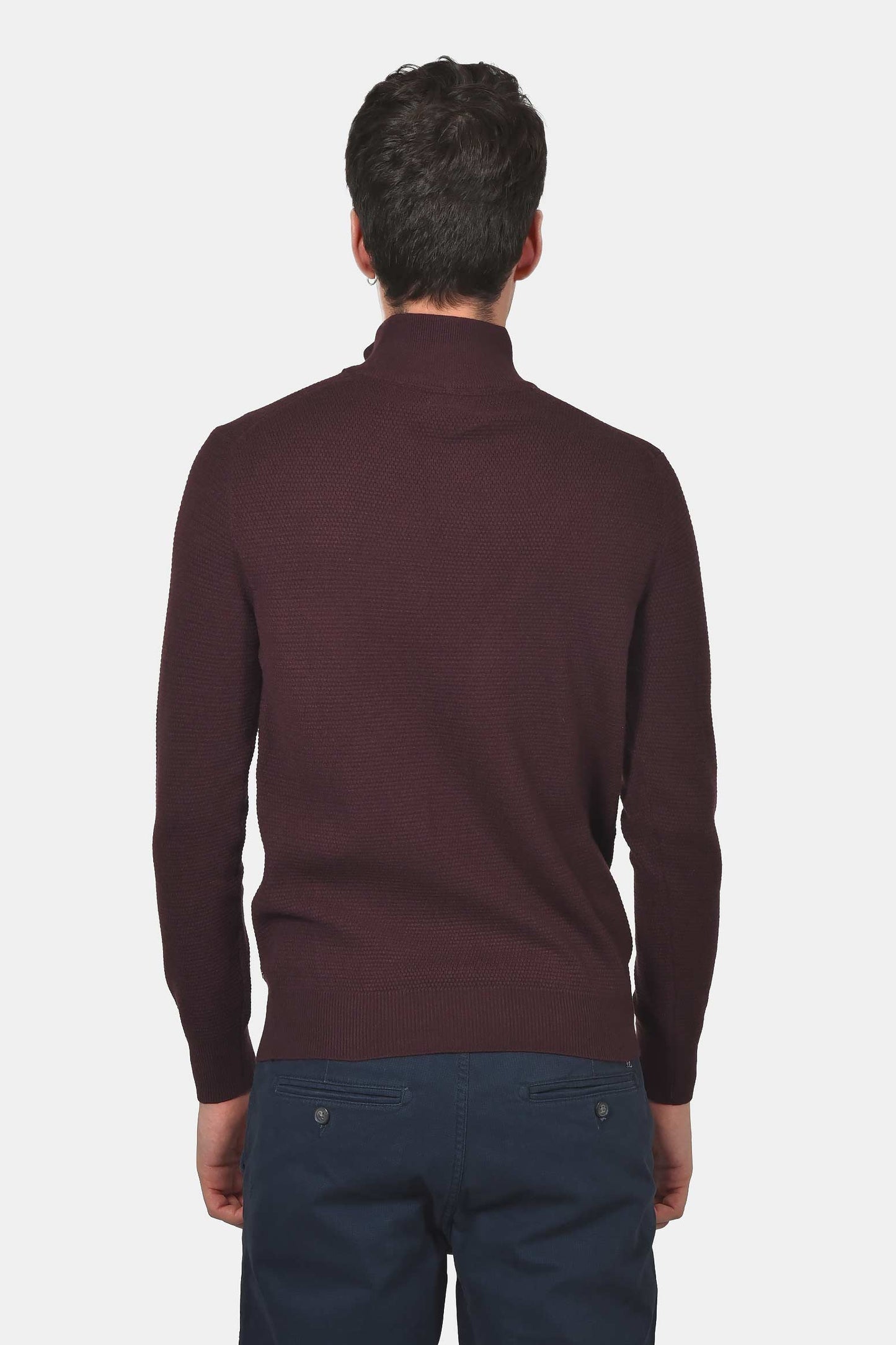 ανδρικό-πλεκτό-half-zip-100-βαμβάκι-normal-fit