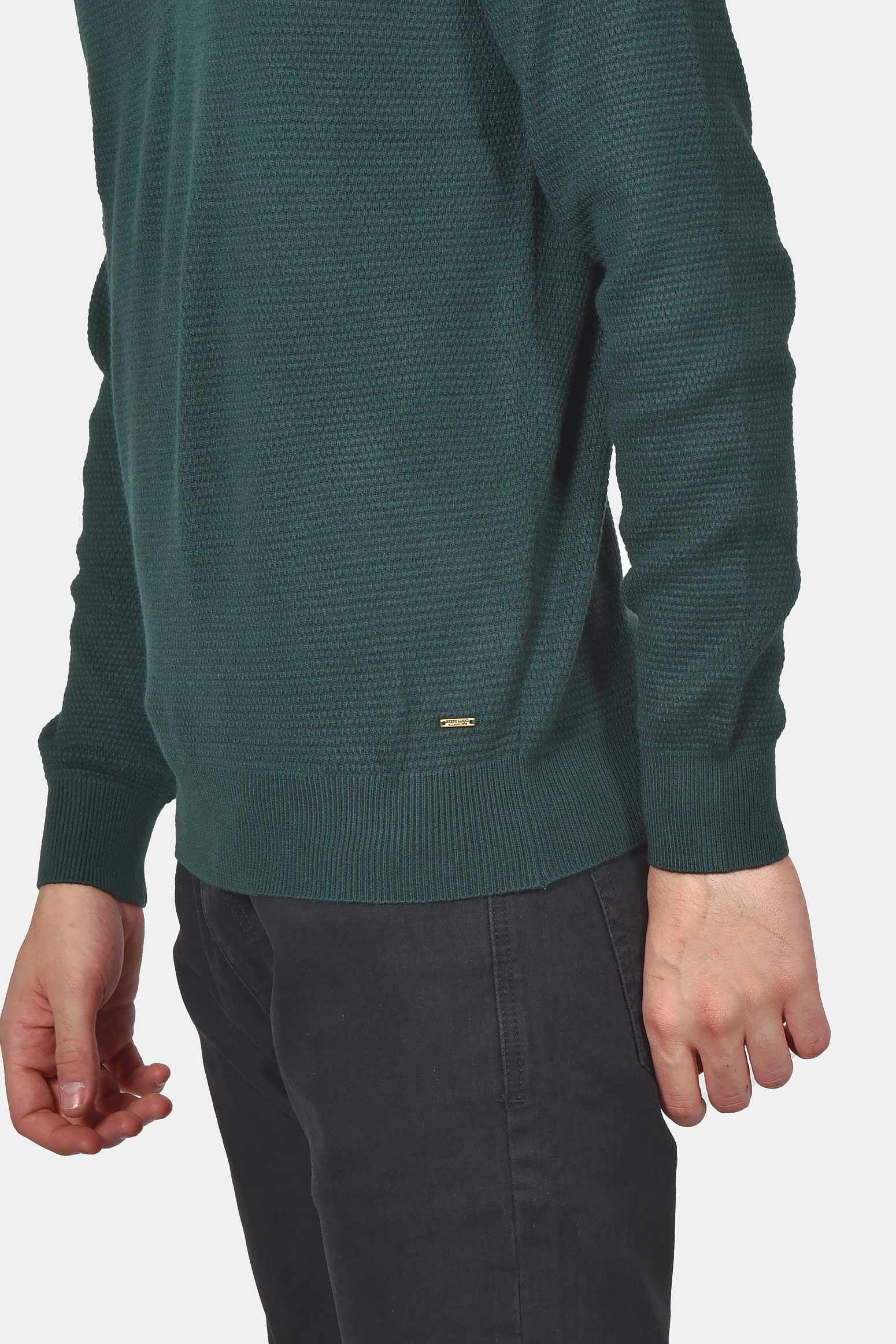 ανδρικό-πλεκτό-half-zip-100-βαμβάκι-normal-fit