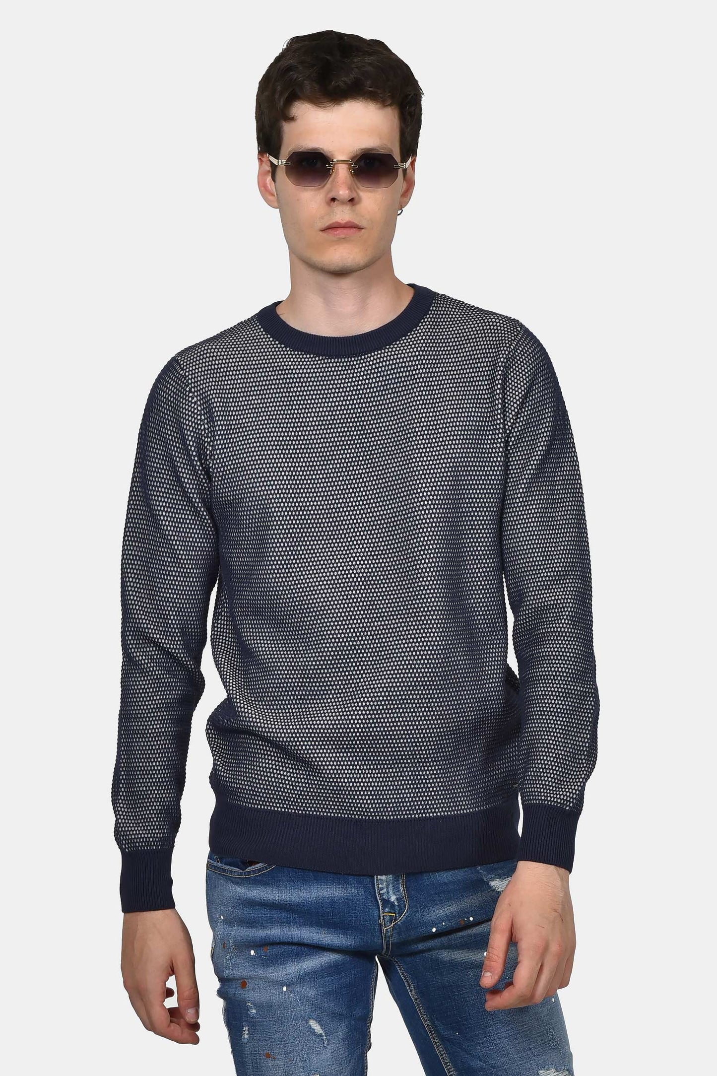 ανδρικό-πουλόβερ-normal-fit-με-ανάγλυφη-πλέξη