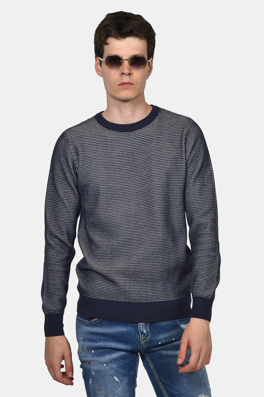 ανδρικό-πουλόβερ-normal-fit-με-ανάγλυφη-πλέξη
