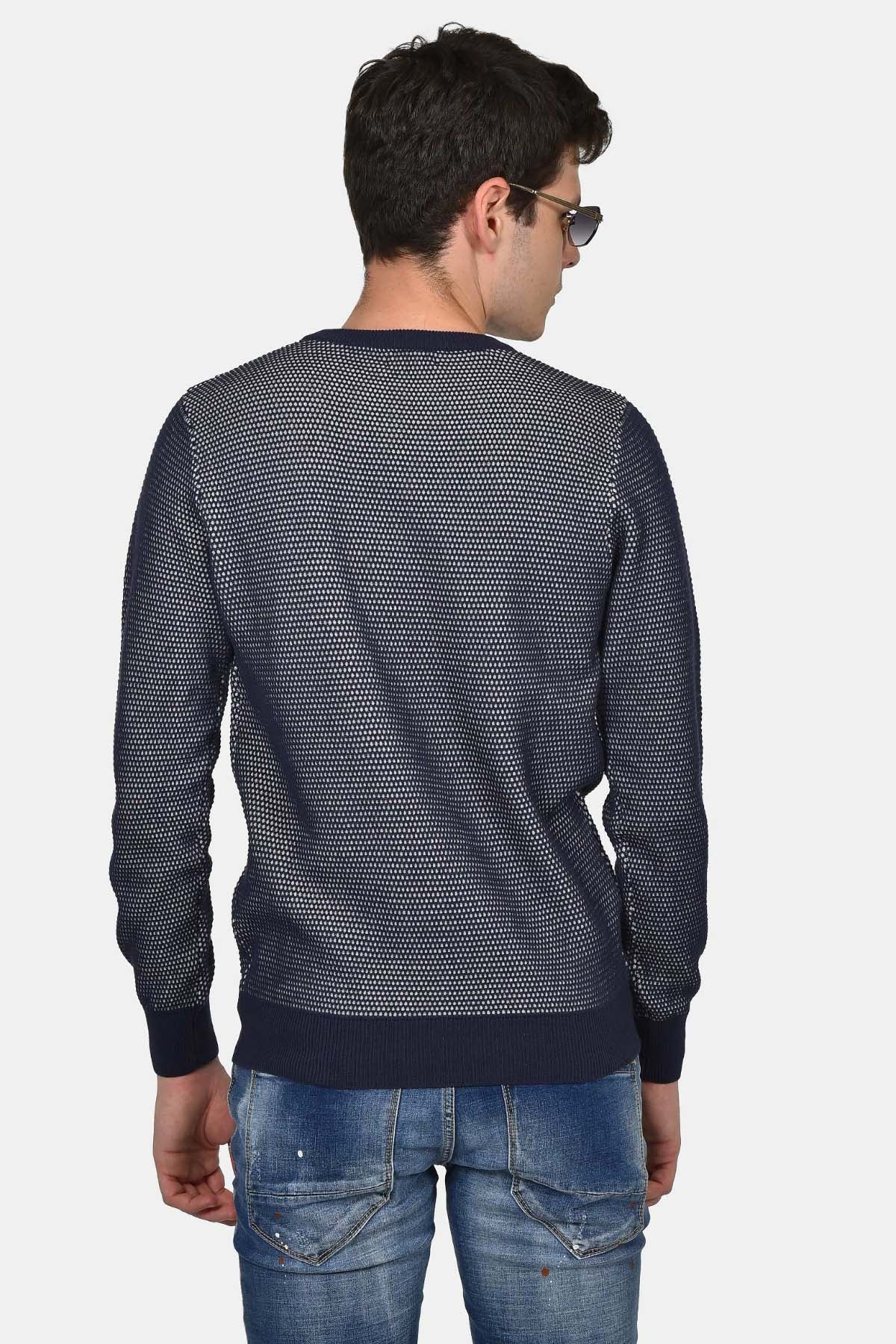 ανδρικό-πουλόβερ-normal-fit-με-ανάγλυφη-πλέξη