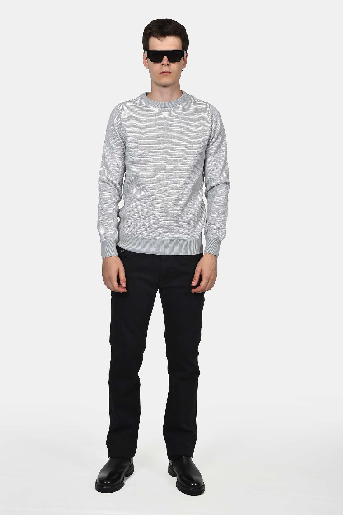 ανδρικό-πουλόβερ-normal-fit-με-ανάγλυφη-πλέξη
