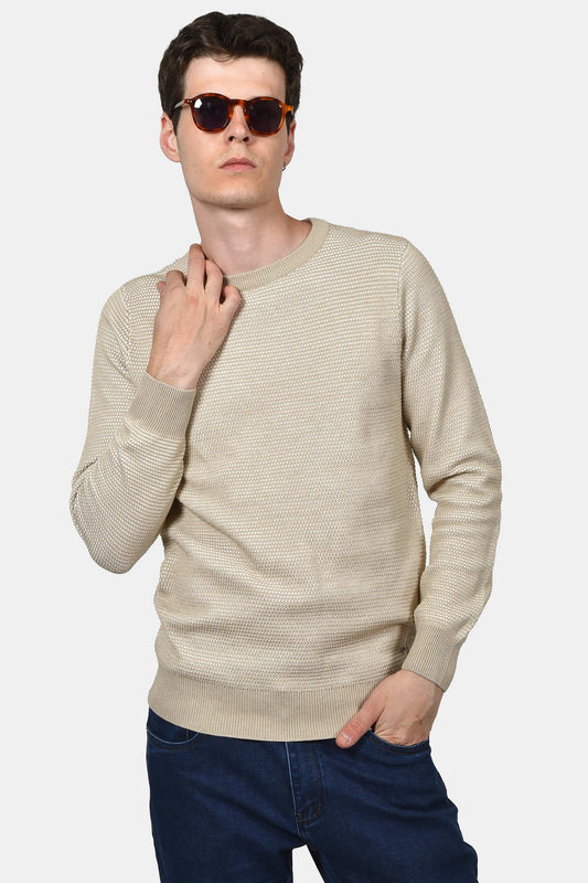 ανδρικό-πουλόβερ-normal-fit-με-ανάγλυφη-πλέξη