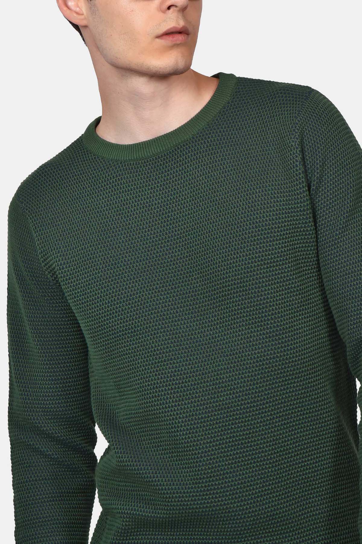 ανδρικό-πουλόβερ-normal-fit-με-ανάγλυφη-πλέξη
