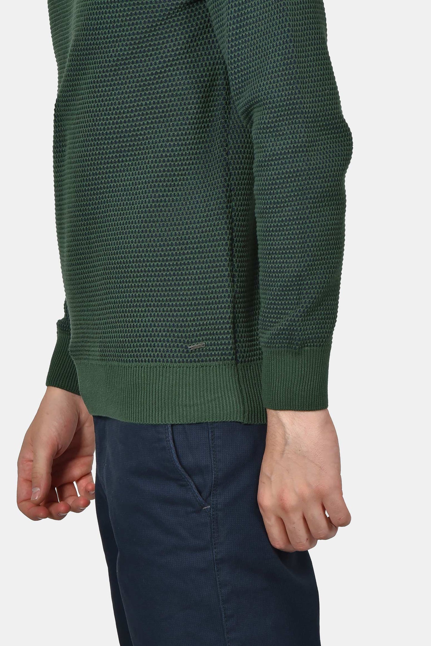 ανδρικό-πουλόβερ-normal-fit-με-ανάγλυφη-πλέξη