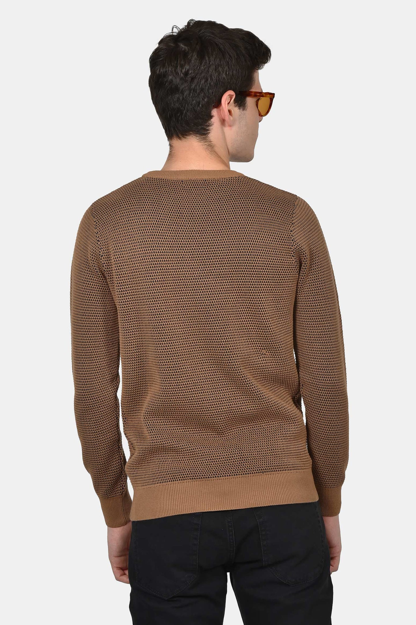 ανδρικό-πουλόβερ-normal-fit-με-ανάγλυφη-πλέξη