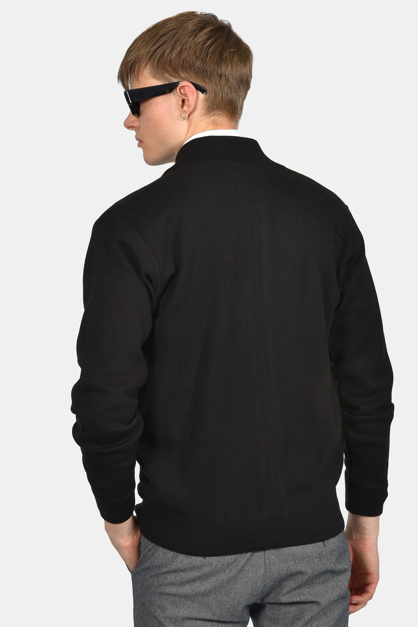 ανδρική-πλεκτή-ζακέτα-normal-fit-με-φερμουάρ