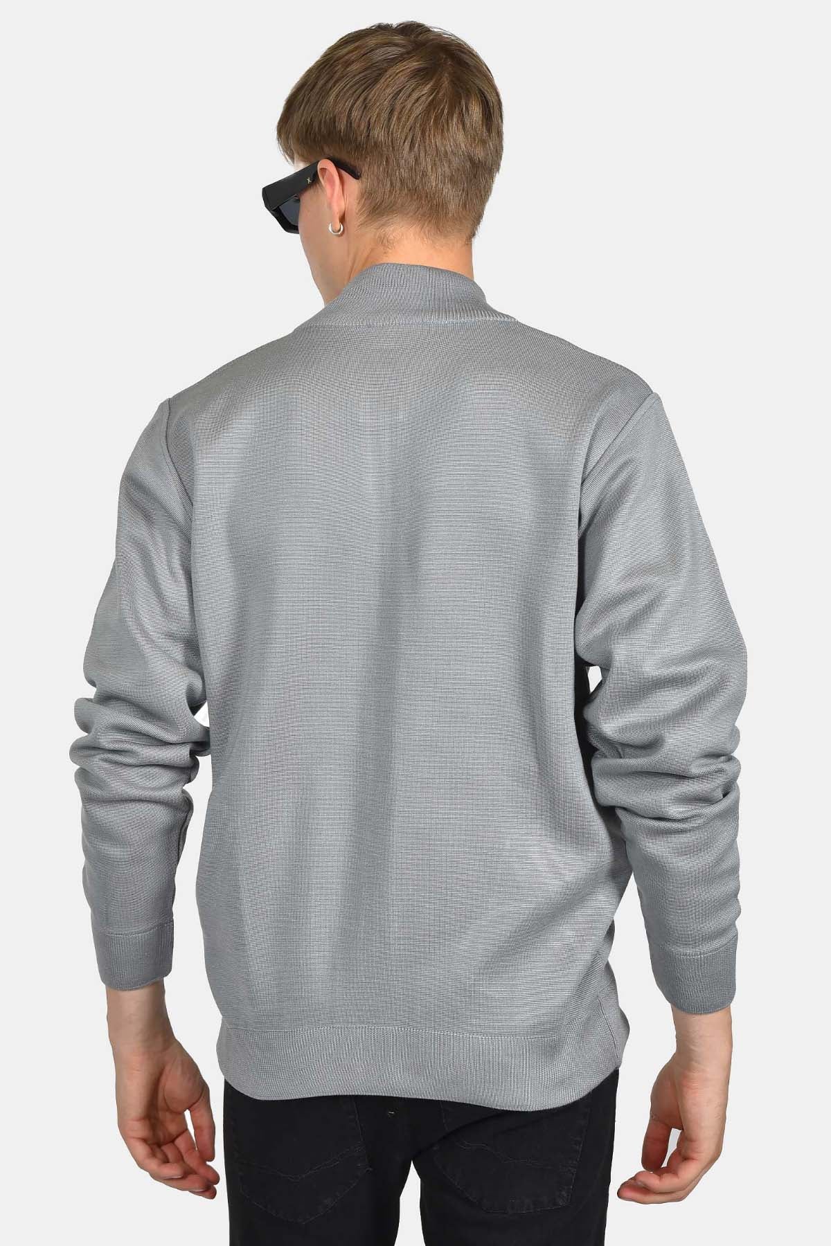 ανδρική-πλεκτή-ζακέτα-normal-fit-με-φερμουάρ