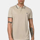 ανδρική-μπλούζα-polo-normal-fit-από-100%-βαμβάκι-με-ριγέ-τελειώματα-&-minimal-logo