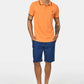 ανδρική-μπλούζα-polo-normal-fit-από-100%-βαμβάκι-με-ριγέ-τελειώματα-&-minimal-logo