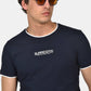 ανδρικό-t-shirt-normal-fit-από-100-βαμβάκι-με-λευκή-ρίγα-στο-γιακά-minimal-logo-print