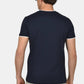 ανδρικό-t-shirt-normal-fit-από-100-βαμβάκι-με-λευκή-ρίγα-στο-γιακά-minimal-logo-print
